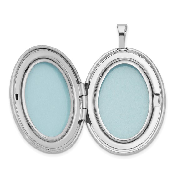 Sterling Silver Oval Locket