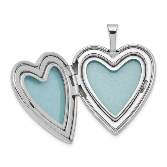 Sterling Silver Hands Heart Locket