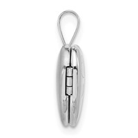 Sterling Silver It's a Boy 12mm Heart Locket view 2