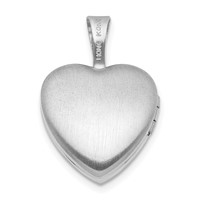 Sterling Silver It's a Boy 12mm Heart Locket view 3