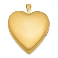 Sterling Silver Gold-plated 20mm Claddagh Enameled Heart Locket view 3