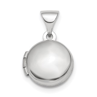 Sterling Silver Round Domed Locket
