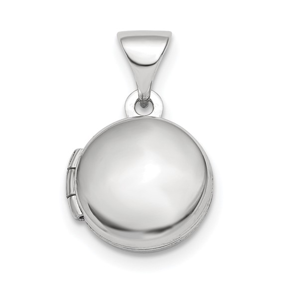 Sterling Silver Round Domed Locket