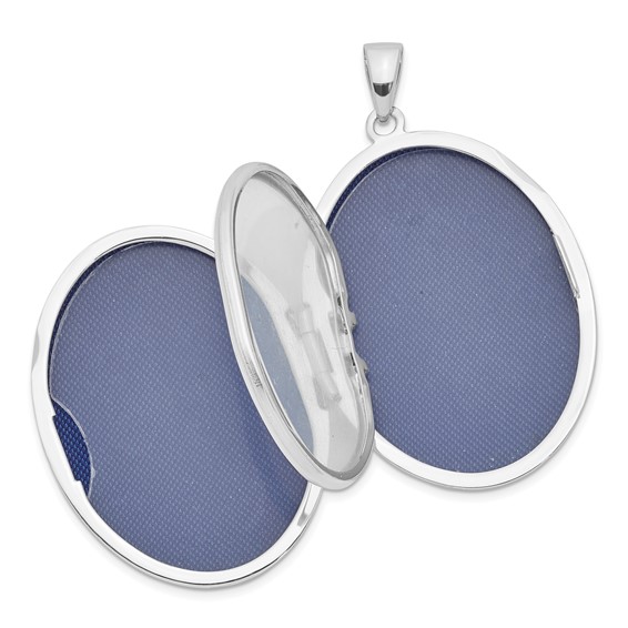 Sterling Silver Fancy Border Locket