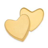 Sterling Silver Gold-tone Forever in MY Heart 24mm Ash Holder Heart Locket view 5