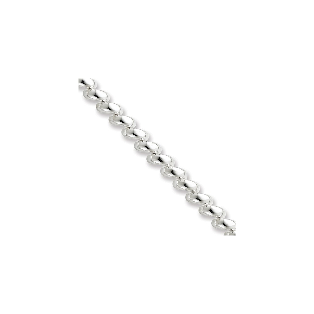 Sterling Silver 10mm San Marco Bracelet (QM17-7)