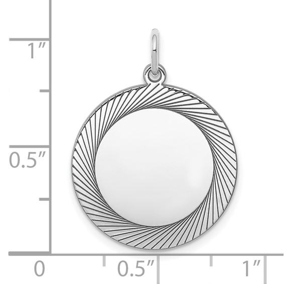 Laser Etched Round Discs