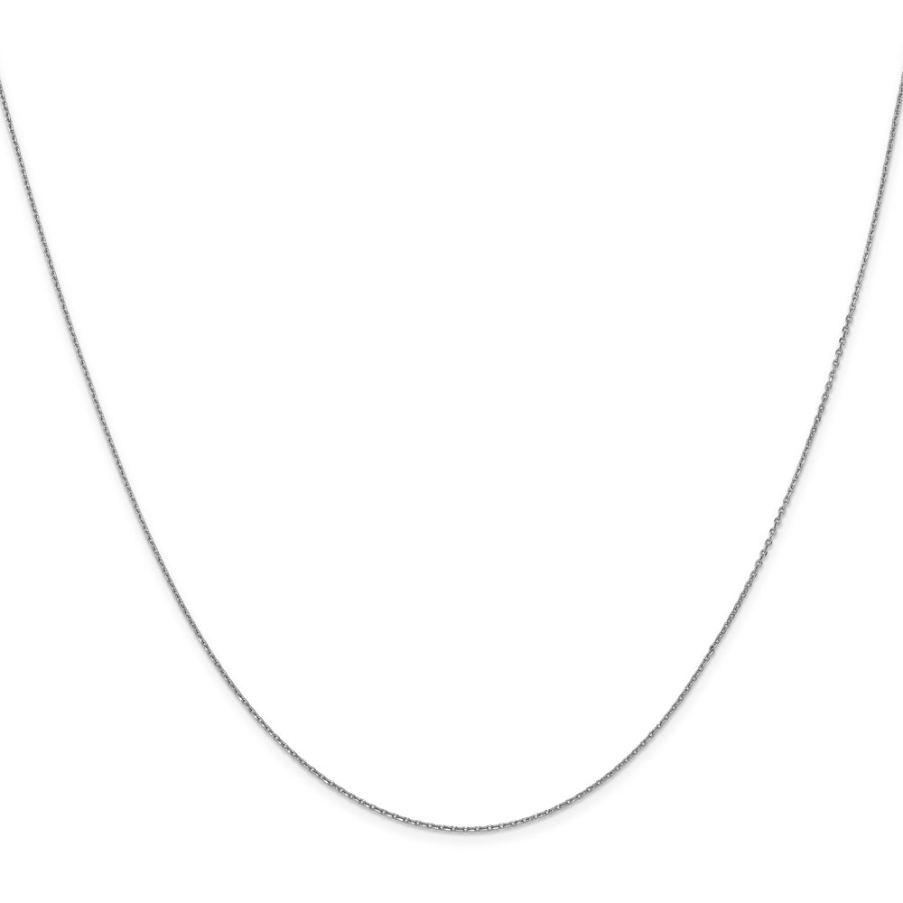Sterling Silver Mio Memento Rhodium-Plated CZ Adjustable 30in Necklace