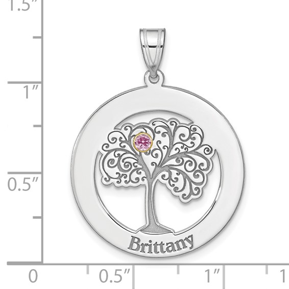 Crystal Family Pendant with 14k Bezels