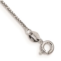 Brilliant Embers Sterling Silver Rhodium-plated 78 Stone Micro Pavé CZ Ribbon Necklace with 2 Inch Extender, 18" view 3