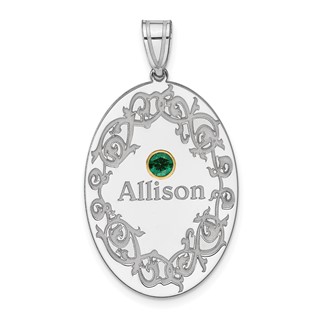 Crystal Family Pendant with 14k Bezels