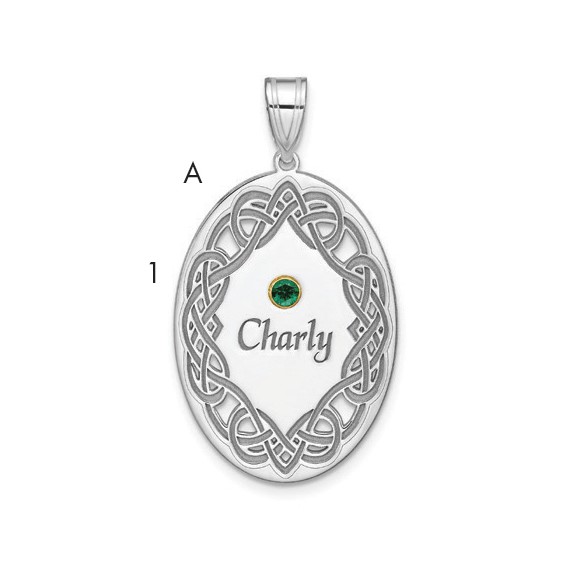 Crystal Family Pendant with 14k Bezels