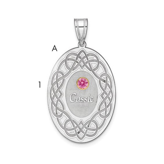 Crystal Family Pendant with 14k Bezels