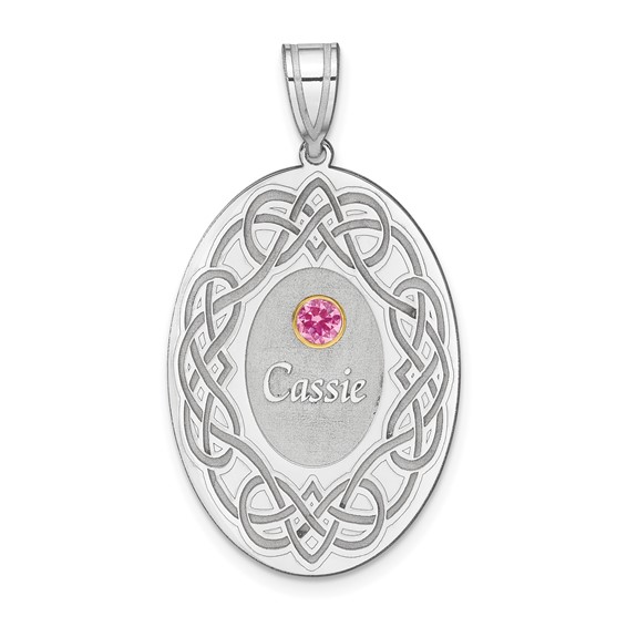 Crystal Family Pendant with 14k Bezels