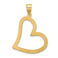 SSilver Gold-plated 1 Birthstone Heart Pendant with SSilver Bezel Family view 4