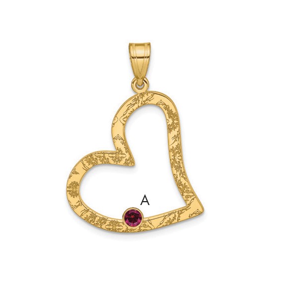 Crystal Family Pendant with 14k Bezels