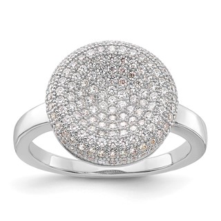 Sterling Silver & CZ Brilliant Embers Ring