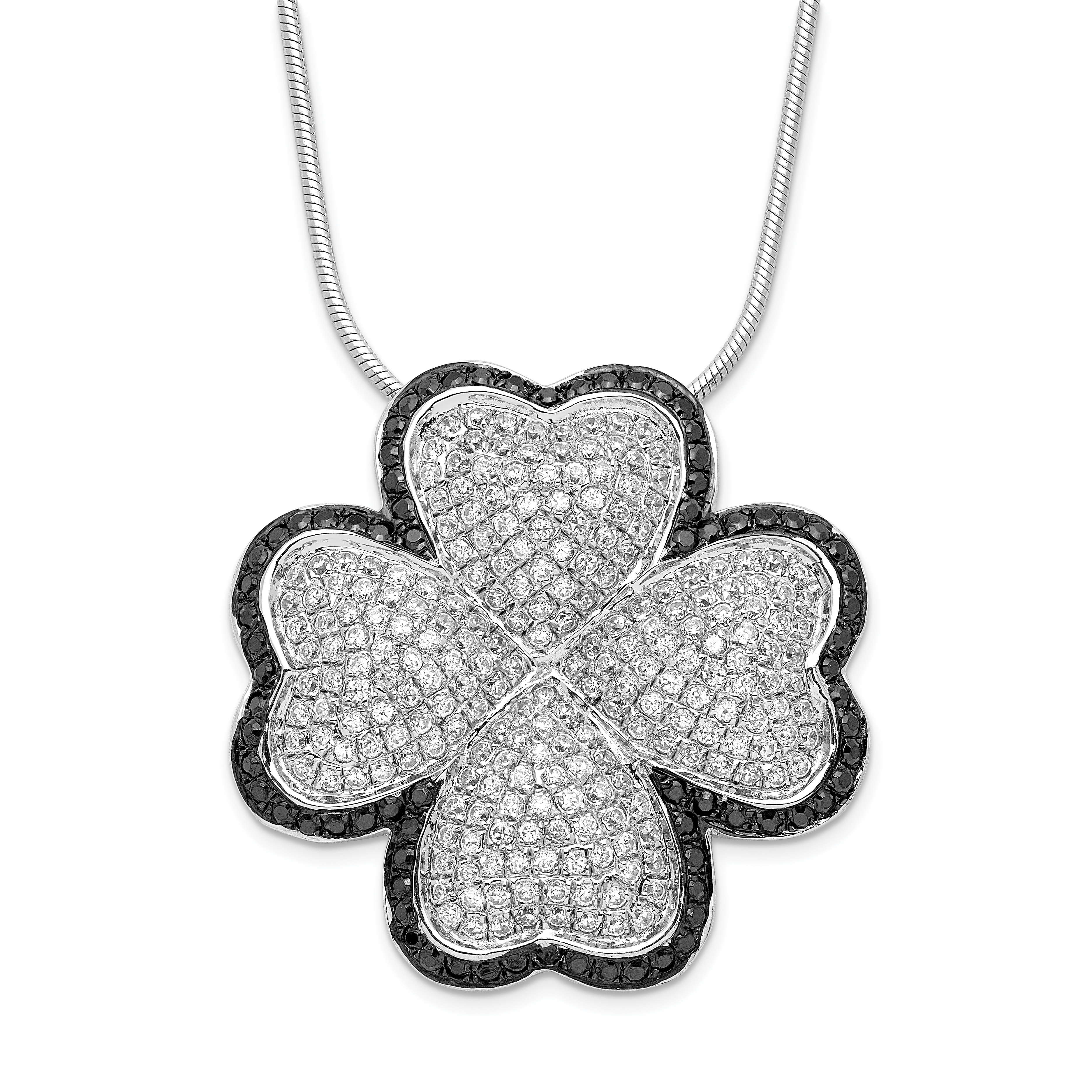 Four Leaf Clover Necklace QMP455 