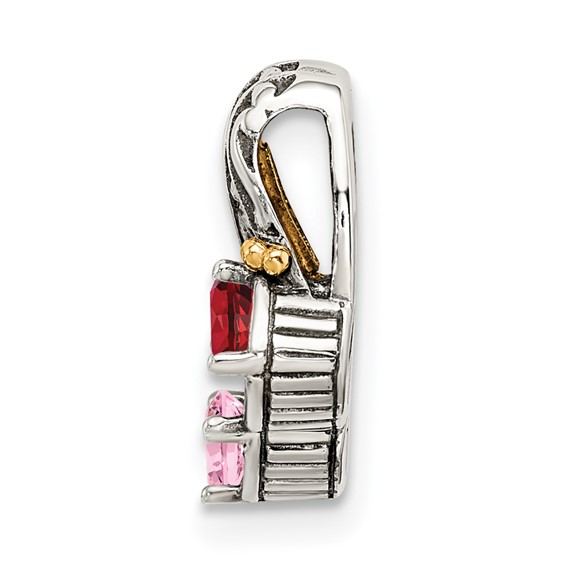 Mother's Pendant with Birthstones