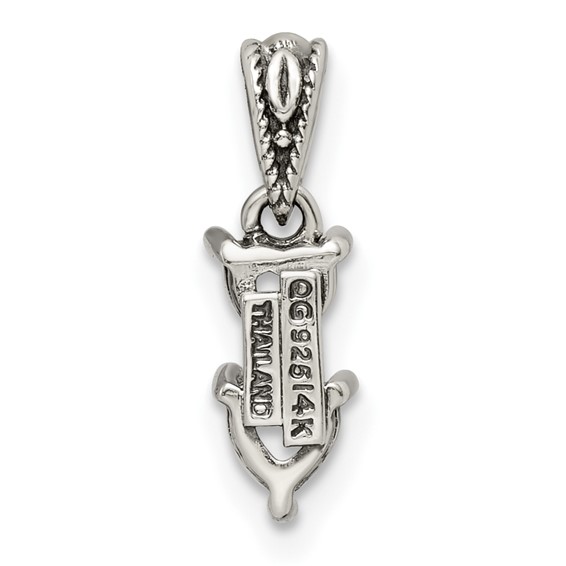 Diamond Mother's Pendant with Birthstones