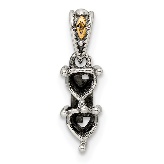 Diamond Mother's Pendant with Birthstones