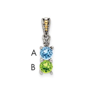 Diamond Mother's Pendant with Birthstones