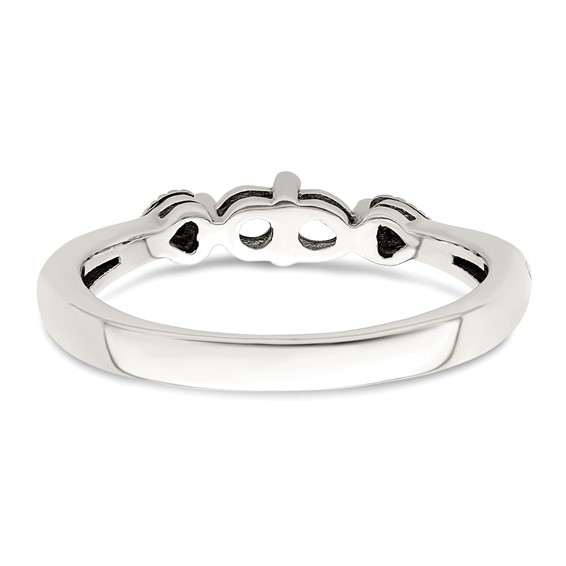 Birthstone and Diamond Mother's Ring Semi-Mount