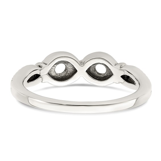 Birthstone and Diamond Mother's Ring