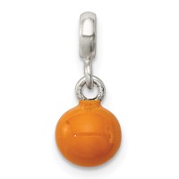 Sterling Silver Yellow Enameled Bead Enhancer view 4
