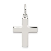 Sterling Silver Latin Cross Charm view 1