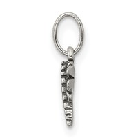 Sterling Silver Antiqued Dragonfly Charm view 2