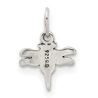 Sterling Silver Antiqued Dragonfly Charm view 4