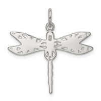 Sterling Silver Dragonfly Charm view 4