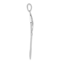 Sterling Silver Key Pendant view 2
