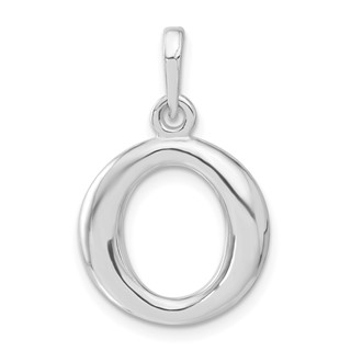 Sterling Silver Round Polished Pendant