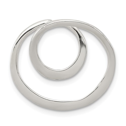 Sterling Silver Polished Circle -Fits Up to 6mm Cubetto- Slide