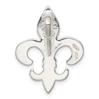 Sterling Silver Fleur De Lis Slide view 4