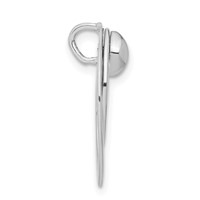 Sterling Silver Moveable Drop Pendant view 2