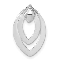 Sterling Silver Moveable Drop Pendant view 1