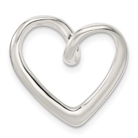 Sterling Silver Heart Pendant view 4