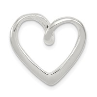 Sterling Silver Heart Pendant view 1