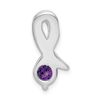 Sterling Silver Amethyst Pendant view 4