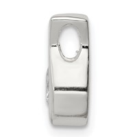Sterling Silver 6mm CZ Chain Slide view 2