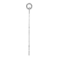 Sterling Silver Polished Engraveable Medium Cocker Spaniel Disc Charm view 2