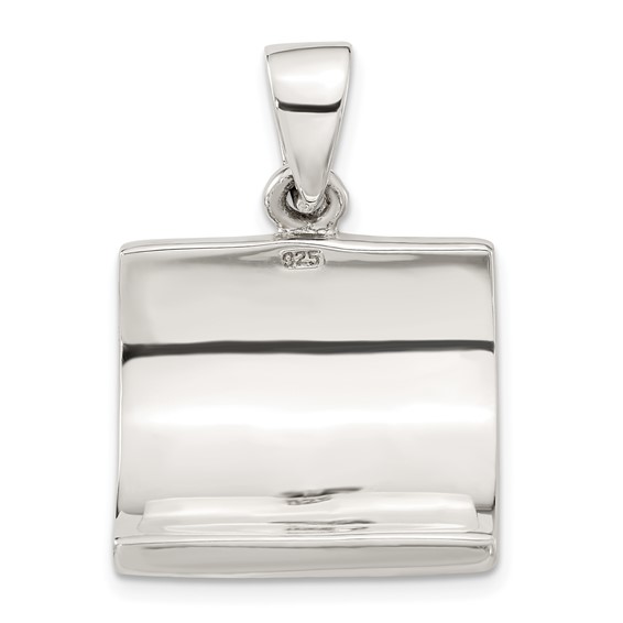 Sterling Silver Multicolored Mother of Pearl Pendant