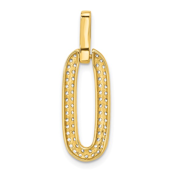 Sterling Silver CZ Pendants