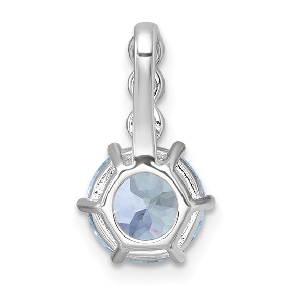 Sterling Silver Gemstone Chain Slide