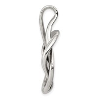 Sterling Silver Polished Fancy Knot -Fits Up to 6mm Cubetto- Slide view 2