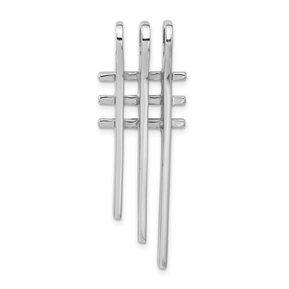 Sterling Silver Fancy Slide