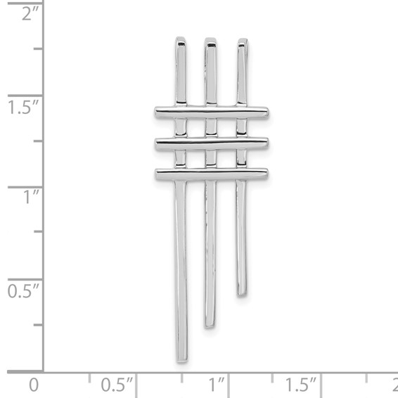 Sterling Silver Fancy Slide